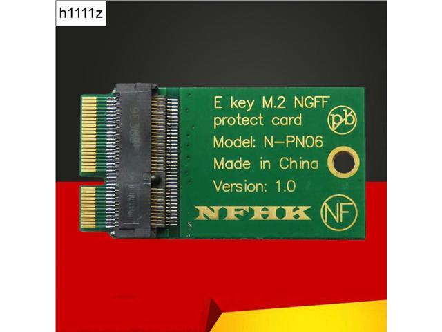 A+E Key E Key to M.2 NGFF Adapter Converter for M2 Wireless Network Card Test Protect M.2 Card Riser Expansion Add on Card