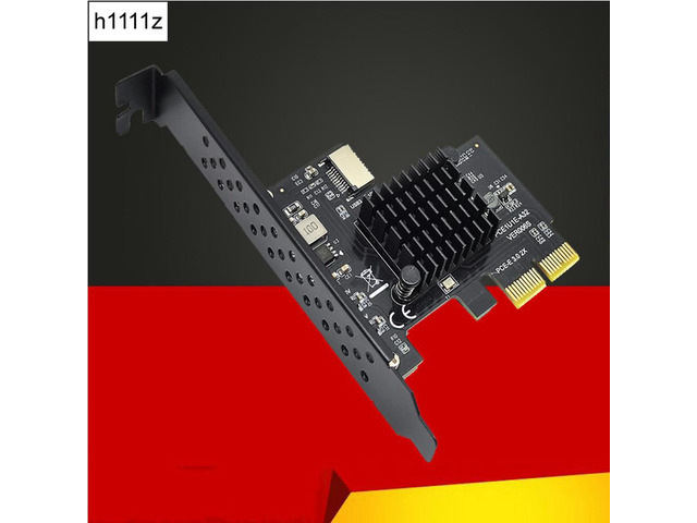 Add on Card PCI Express 3.0 X2 USB 3.1 TYPE-E Card PCIe Front Type-C Adapter Riser Type-E USB3.1 A-KEY 10Gbps Expansion Card