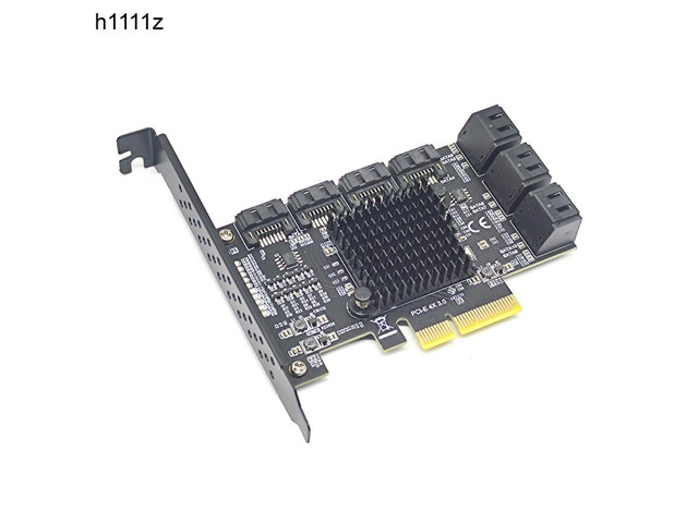 Chia Mining PCIE SATA Card Adapter 10 port SATA 3.0 to PCIe3.0 X4 Expansion Card SATA 3 III PCI-e PCI Express SATA3.0 Controller