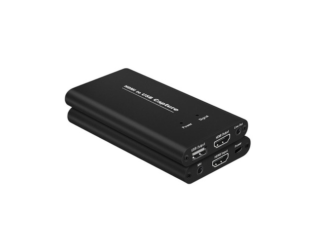 HDMI Capture Card Live Streaming HDMI to USB Video Capture Card HMDI Video Capture Device 4K 1080P HD for PC PS4 Game Capturing
