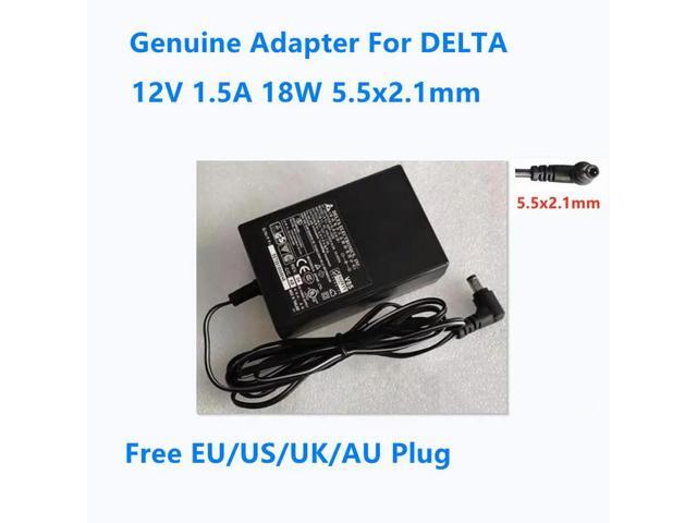 OIAGLH 12V 1.5A 1.25A 18W 5.5x2.1mm DELTA ADP-15ZB AC Adapter For Power Supply Charger
