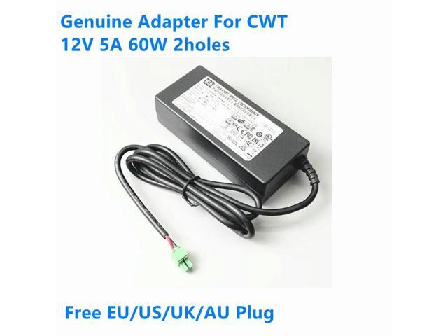 OIAGLH 12V 5A 60W 2holes AC Adapter For CWT KPL-060F-VI KPL-060F 2PIN Camera Power Supply Charger