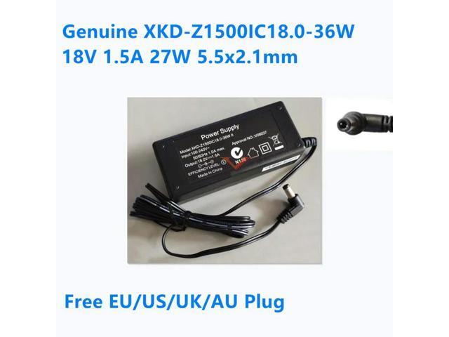 OIAGLH 18V 1.5A 27W 5.5x2.1mm XKD-Z1500IC18.0-36W II V08037 AC Adapter For Power Supply Charger