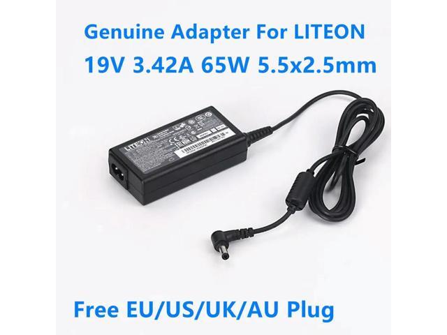 OIAGLH LITEON PA-1650-91 19V 3.42A 65W PA-1650-90 AC Adapter For Delta ADP-65JH-BB Laptop Charger