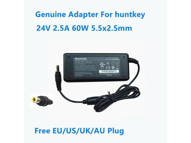 OIAGLH 24V 2.5A 60W 5.5x2.5mm HKA06024025-7F Power Supply AC Adapter For Monitor Charger