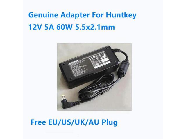 OIAGLH 12V 5A 60W 5.5x2.1mm HKA06012050-7G Power Supply AC Adapter For Monitor Laptop Charger