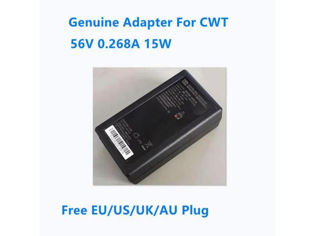 OIAGLH +56.0V 0.268A 15.0W CWT P015U06 AC Adapter For POE Power Supply Charger