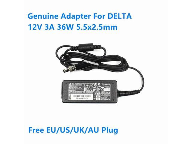 OIAGLH 12V 3A 36W 5.5x2.5mm DELTA ADP-36JH B Power Supply AC Adapter For Monitor Laptop Charger