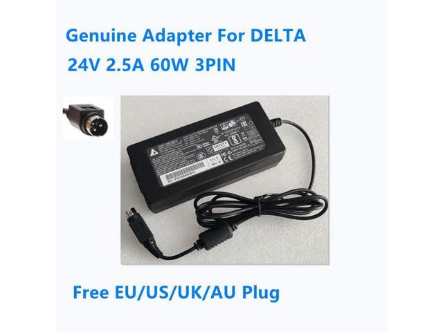 OIAGLH 24V 2.5A 60W 3PIN DELTA DPS-60AB-6 KA02951-0170 AC Adapter For Power Supply Charger