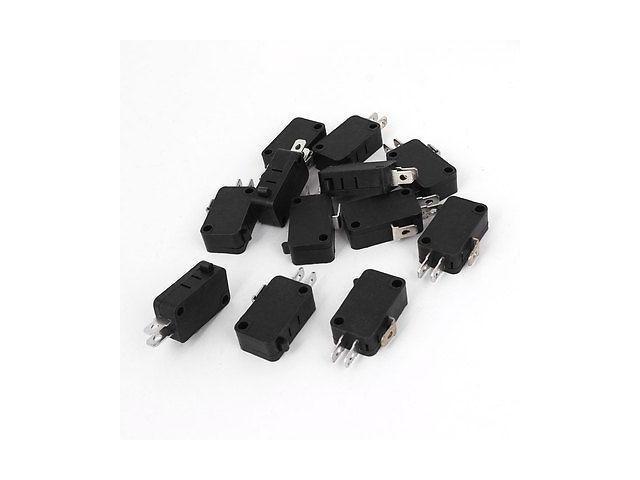 12 Pcs Universal Microwave Oven zer Micro Switch KW8 Series AC/DC 125V 250V photo