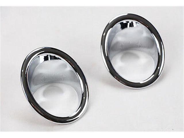 Acaigel ABS Plastic Chrome Front Fog Light Lamp Cover Trimx2 For Ford Explorer 2011-2015