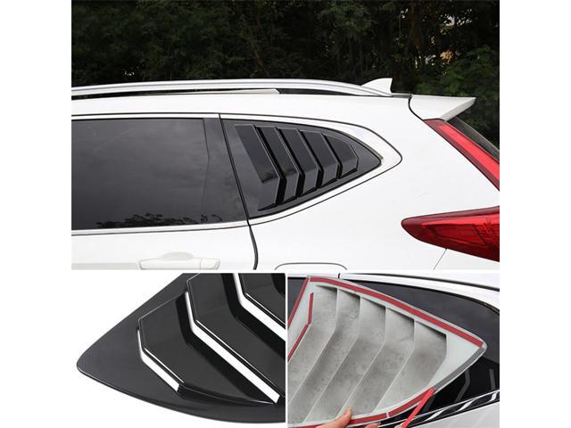 Yingshan 1Pair Rear Window Shutters Louvers Blinds Cover For Honda CRV CR-V 2017-2020