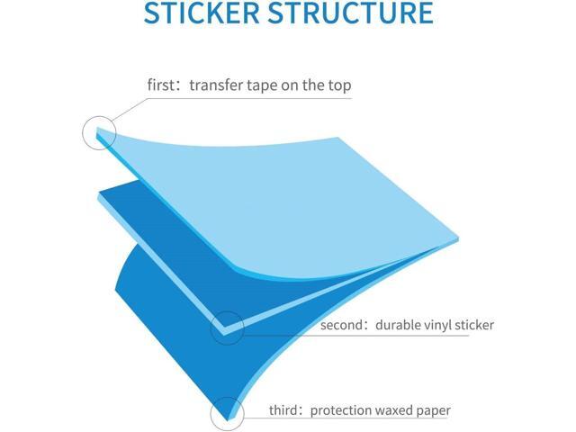 Acaigel 1 Pair Window American Flag Vinyl Decal Sticker For Dodge Charger 2011-2022