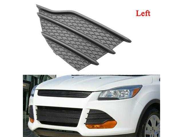 Acaigel Left Side Front Bumper Cover Grille Insert Black For 2013-2016 Ford Escape Sport