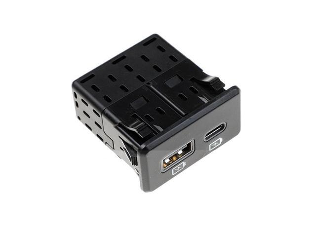 Paiying 1x Rear USB Charger Charging Port T98Q76RR0A For 2019-2021 Nissan Titan Sentra