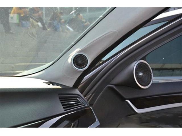 Paiying 2Pcs 2.5' Car Audio A Pillar Tweeter Speaker Mould Two-Way Bracket Adapter White