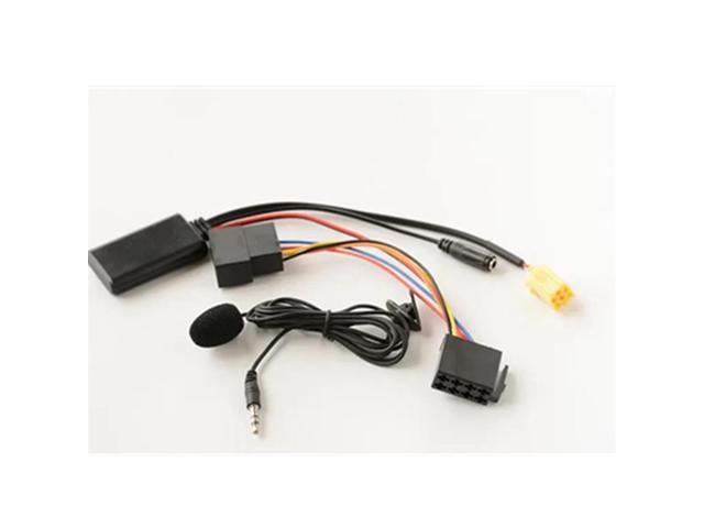 Paiying Bluetooth 5.0 Aux Cable Microphone Adapter ISO for Fiat Grande Punto Alfa Romeo