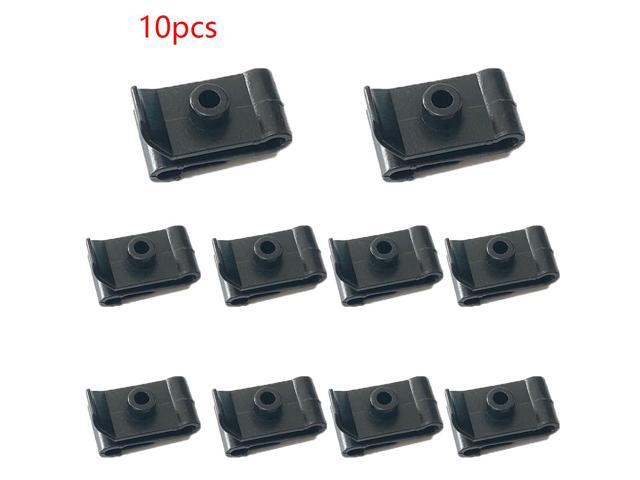 Paiying 10 Pcs Nut Retainer Front Bumper Trim Fastener Clips For Toyota Lexus 9046705114
