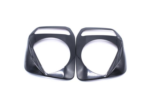 Paiying 2Pcs Front Light Headlight Lamp Cover Exterior Frame For Suzuki Jimny 2007-2015