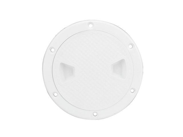 Paiying 4 inch ABS White Round Boat Marine Deck Plate Inspection Access Hatch Cover Lid