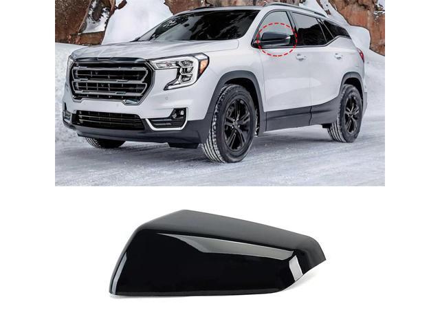 Paiying LH Driver Side For 18-23 Chevrolet Equinox Terrain Mirror Cover Cap Gloss Black