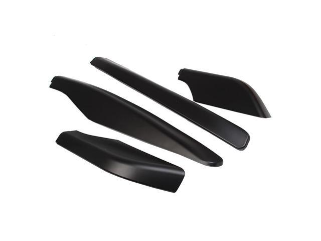 Paiying Car Black ABS Plastic Roof Rack End Cover Cap For Mitsubishi Pajero 2009-2018