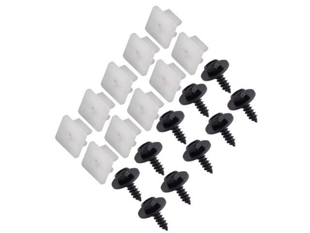 Paiying 10 Set 90189-06193 90159-60498 Bumper Screw Nut Clips For Toyota