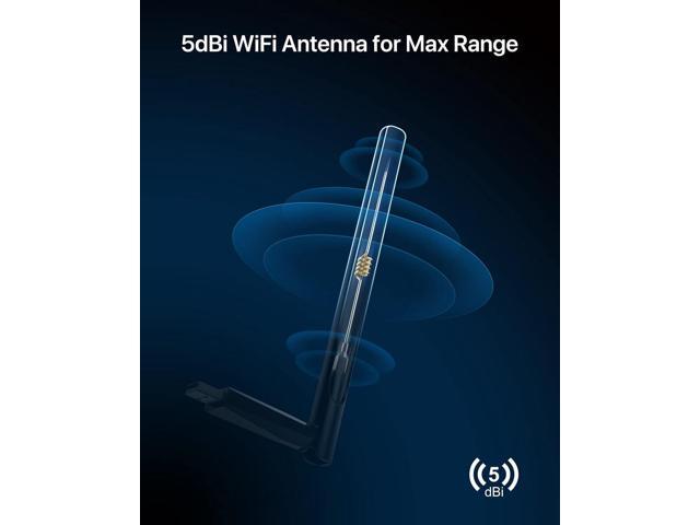 BrosTrend 650Mbps Linux Compatible WiFi Adapter Supports Kali Linux, Ubuntu, Mint, Debian, Kubuntu, Zorin, PureOS, Raspberry Pi 2+, Windows, Dual...