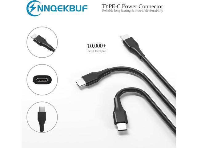 Universal 45W 65W USB C Laptop Charger Compatible with Hp ChromebookDell,Lenovo,Acer,Asus,Samsung Galaxy,Google and Other Type C Fast-Charging...