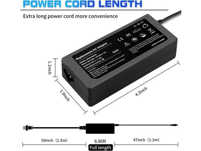 AC Adapter Power Cord For Acer LCD Monitor S202HL S230HL S231HL S232HL R240HY H236HL G246HL G276HL G236HL S240HL S220HQL S271HL H226HQL G226HQL...