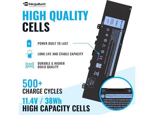 NinjaBatt F62G0 Battery Replacement for Dell Inspiron 13 7000 2,P83G P83G001 P91G001 P91G P87G 39DY5 039DY5 13 5370 7370 7373 7380 7386 13MF Vostro...