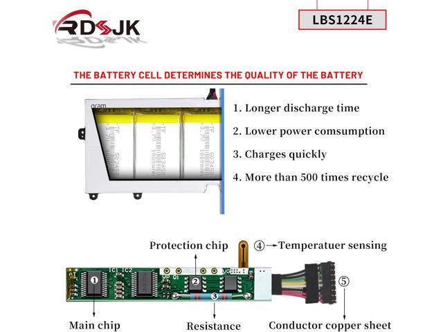 LBS1224E LBR1223E Laptop Battery for LG Gram 13Z980 13Z990 13Z980-G 13Z980-U 13Z980-A 13Z990 14Z990 14T90N 15Z980 15Z990 17Z990 Gram 2018 13Z980...