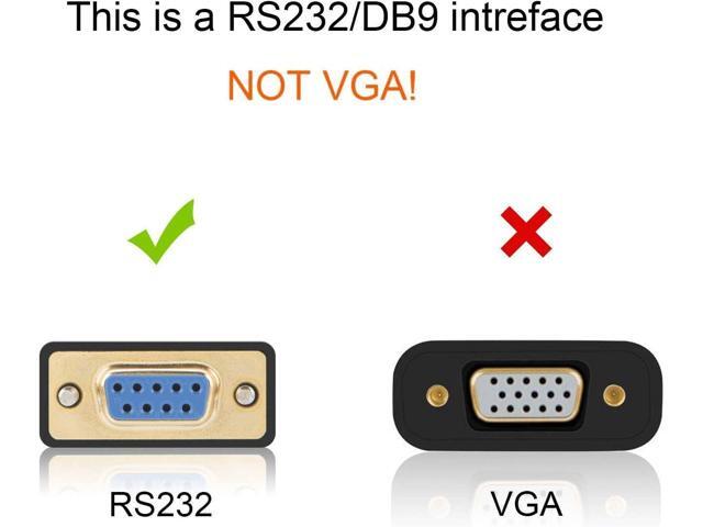 CableCreation USB to RS232 Adapter with PL2303 Chipset, 6.6ft USB 2.0 Male to RS232 Female DB9 Serial Converter Cable for Cashier Register, Modem,...