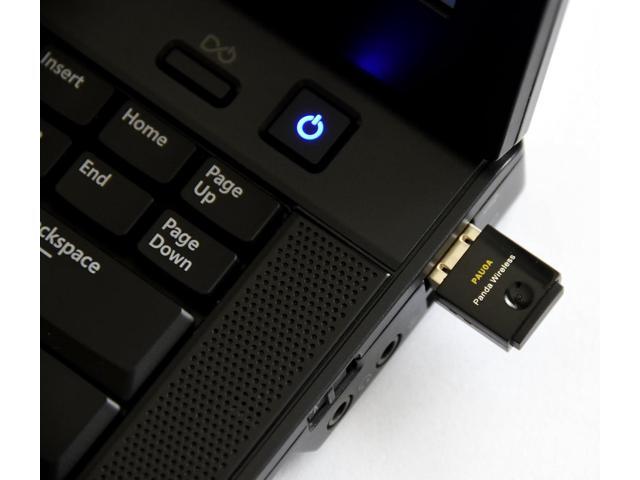 Panda Wireless PAU0A AC600 Dual Band (2.4GHz and 5GHz) Wireless AC USB Adapter - Win 7/8/10/11, Zorin, Mint, Ubuntu, MX Linux, Manjaro, Fedora,...