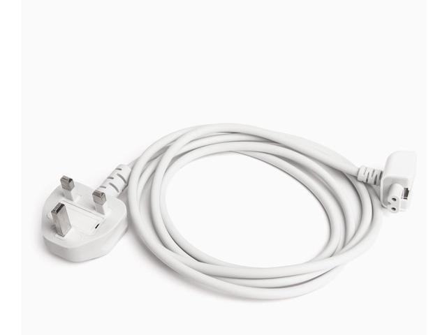 UK Power Adapter Extension Cable 1.8m/6ft for MacBook Apple Chargers, for International Travel with a Laptop
