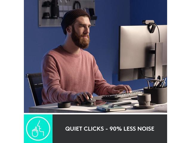 Logitech MX Master 3S - Wireless Performance Mouse with Ultra-fast Scrolling, Ergo, 8K DPI, Track on Glass, Quiet Clicks, USB-C, Bluetooth,...
