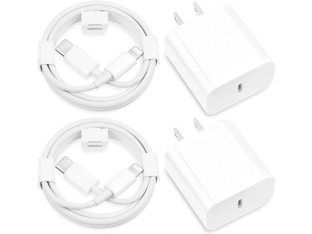 iPhone Fast Charger,Apple MFi Certified 2Pack 20W Type C Fast Charging Block with 6FT USB C to Lightning Cable Cord Compatible with iPhone...