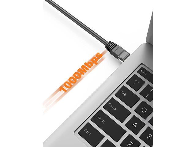 CableCreation 1 Foot (5-Pack) Short CAT 5e Ethernet Patch Cable, RJ45 Computer Network Cord, Cat5/Cat5e/Cat6 LAN Cable UTP 24AWG+100% Copper Wire...