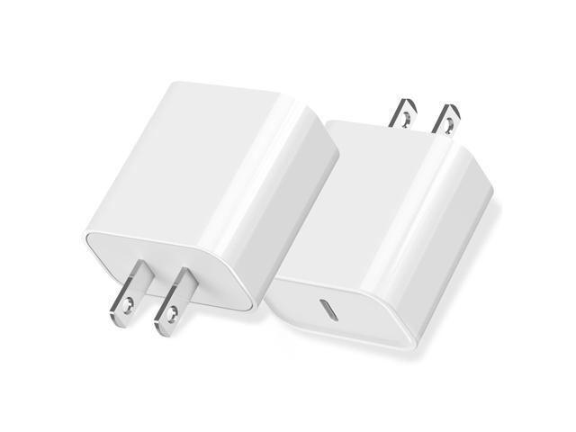 iPhone 17/16/15 Fast Charger Block, USB Type C Wall Charger 2Pack 20W PD Charging Brick Power Adapter Plug Box for Apple iPhone 17 Pro Max/iPhone...