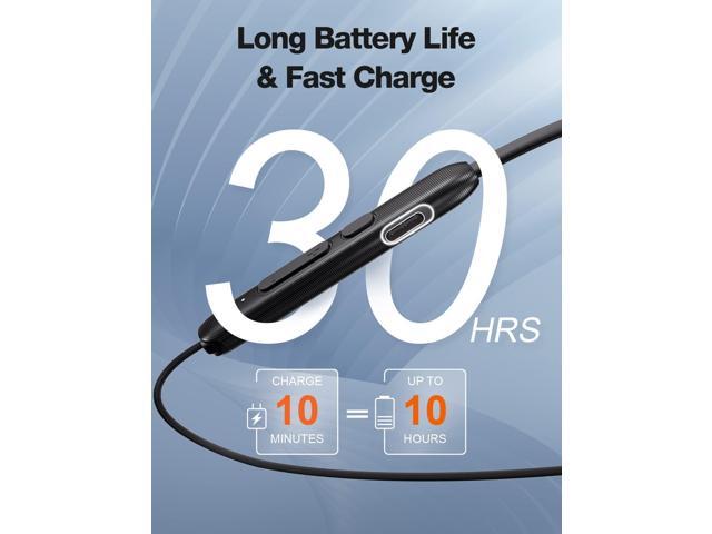 Bluetooth Headphones,V5.2 Wireless Bluetooth Earbuds w/Mic in-Ear Magnetic Neckband Earphone 30Hrs Playtime, IPX7 Sweatproof Deep Bass Headset for...