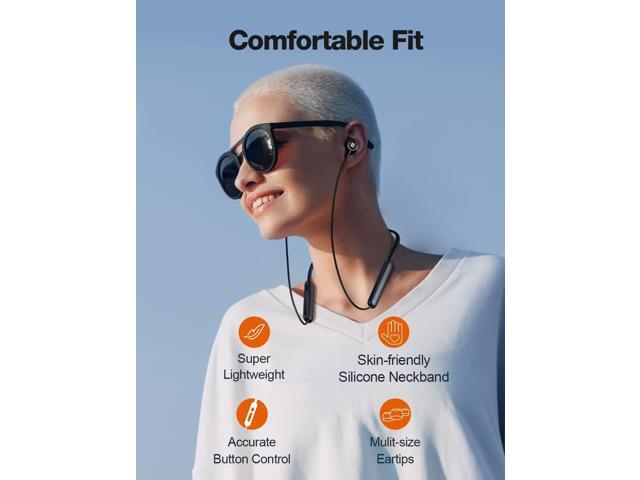 Bluetooth Headphones,V5.2 Wireless Bluetooth Earbuds w/Mic in-Ear Magnetic Neckband Earphone 30Hrs Playtime, IPX7 Sweatproof Deep Bass Headset for...