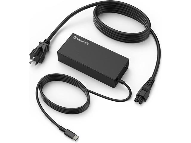 USB C Laptop Charger 100W AC Laptop Power Adapter with 12W USB A Output for MacBook ASUS Huawei Lenovo HP Dell Samsung Acer Toshiba Chromebooks and...