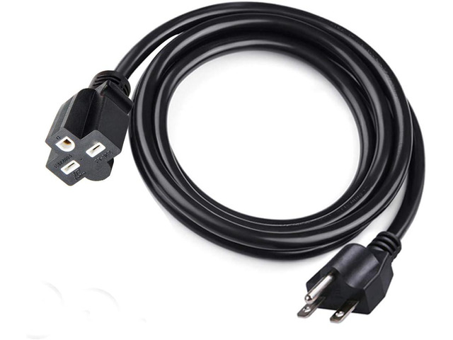 8FT Nema 6-15P/Nema 6-15R Power Extension Cord for Miner,Power Cable for Led Grow Lights, Digital Ballast, 3 Prong 14 Gauge SJTW Cable,15 Amp...
