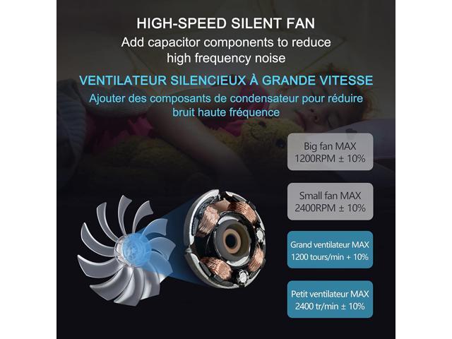 TopMate C5 12-15.6 inch Gaming Laptop Cooler Cooling Pad 5 Quiet Fans and LCD Screen 2500RPM Strong Wind Designed for Gamers and Office