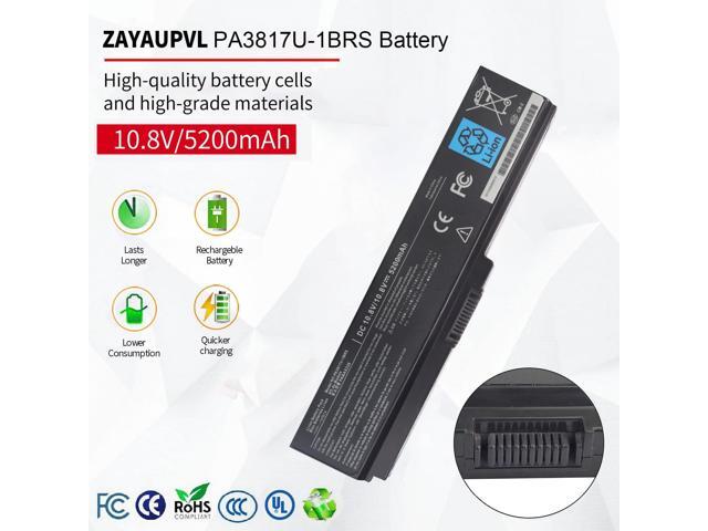 PA3817U-1BRS Battery for Toshiba Satellite P755 P745 L755 L755D L775 L775D L745 L655 L675 L645 C655 C675 A655 M645 Series P745-S4320 L755-S5153...