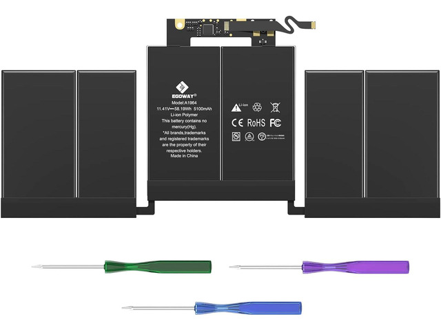 A1989 A2251 Laptop Battery, Egoway A1964 Replacement for MacBook Pro 13 Inch A19