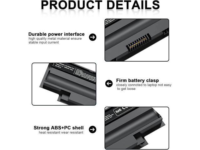 IEFUU J1KND 11.1V 48Wh Laptop Battery Compatible with Dell Inspiron 13R N3010 N3110 14R N4010 N4110 N4050 15R N5010 N5110 N5030 N5040 N5050 17R...