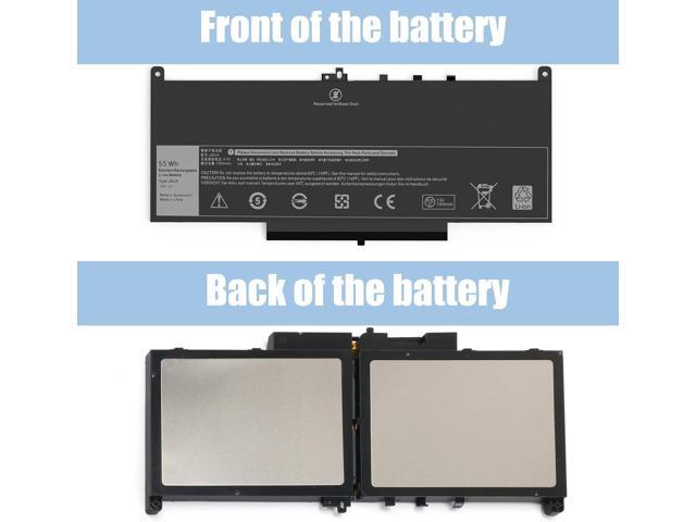 E7470 Battery E7270 Battery J60J5 Battery for Dell Latitude E7470 E7270 7470 7270 Laptop Battery, Type 1W2Y2 0MC34Y MC34Y R1V85 242WD GG4FM WYWJ2...