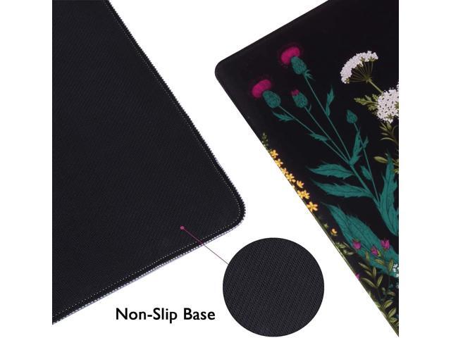 iCasso Desk Mat, Big Desk Pad, XXL Extended Gaming Mouse Pad, Large Mouse Pad for Desk Protector, Rubber Base Mousepad with Stitched Edges,...