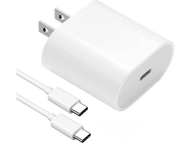 20W USB C Fast Charger for iPad Pro 12.9/11 inch, New iPad Air 5/4th, iPad 10th Generation, iPad Mini 6, PD Wall Charger Block with 6.6ft USB C to...